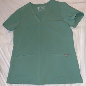 Figs Limited Edition Sage Green Casma Scrub Top